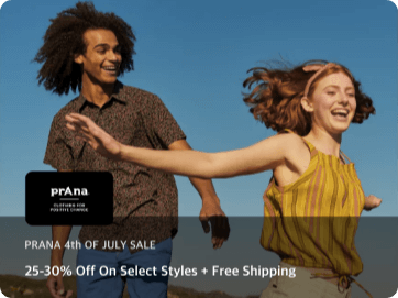 prAna 4th Of July Coupons